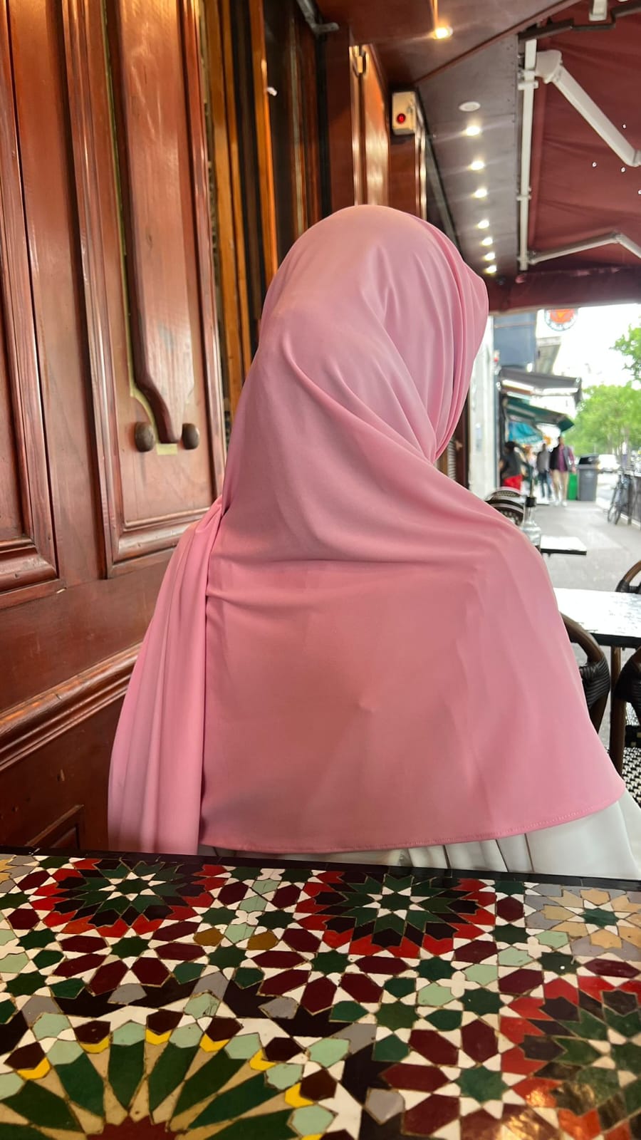 🎀 Voile Jersey Bambou Premium – Rose Clair | Collection Octobre Rose