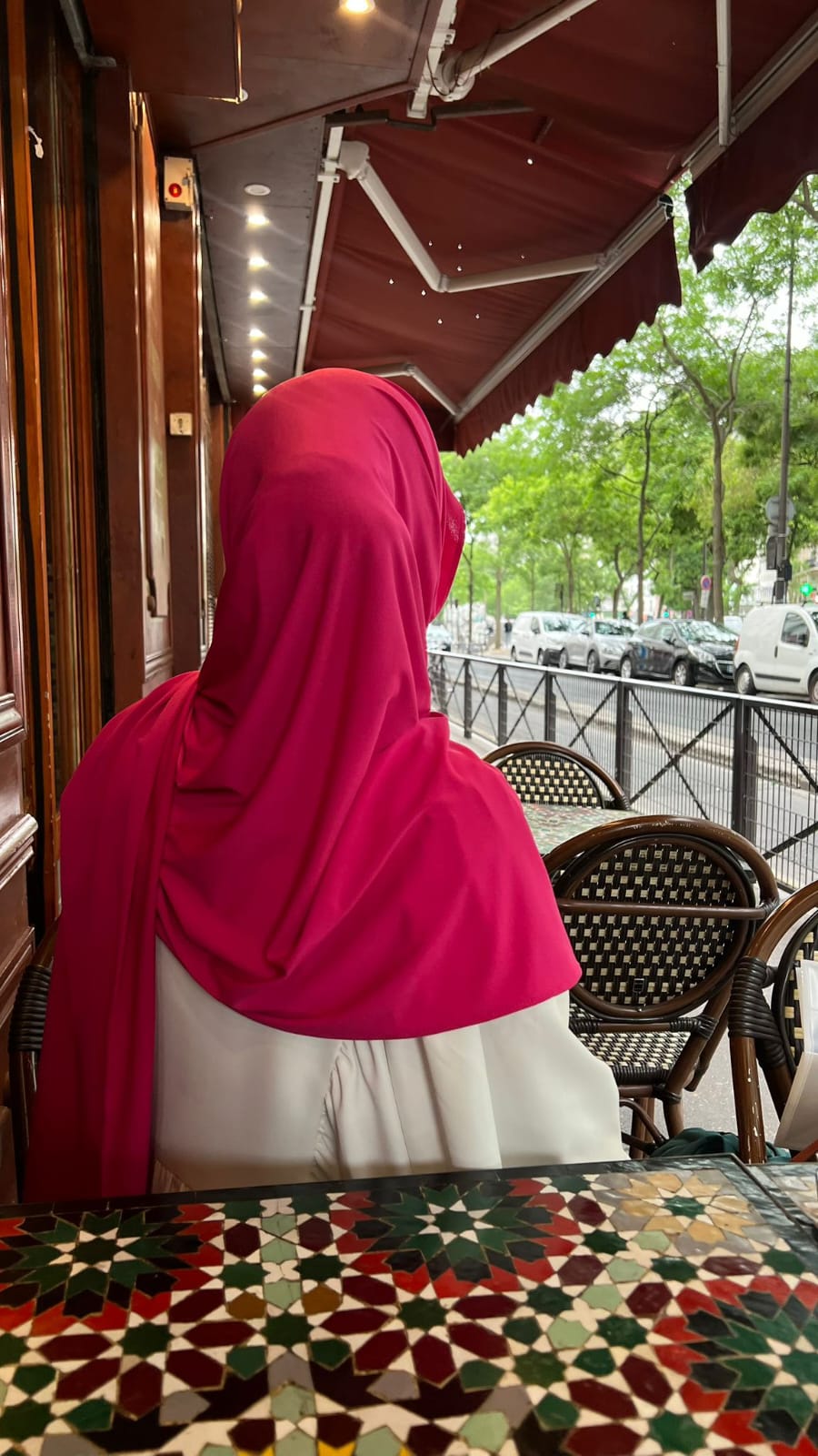 🎀 Voile Jersey Bambou Premium – Rose Foncé | Collection Octobre Rose